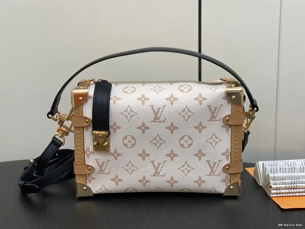 Aaa replica bags VUITTON TRUNK SIDE MM LOUIS 0506